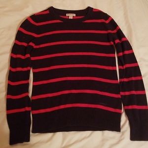 Navy and Red Sweater